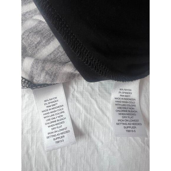 ANA A NEW APPROACH-LOT OF 2 (1) BLACK AND (1) BLACK AND WHITE MAXI SKIRTS - Picture 16 of 16